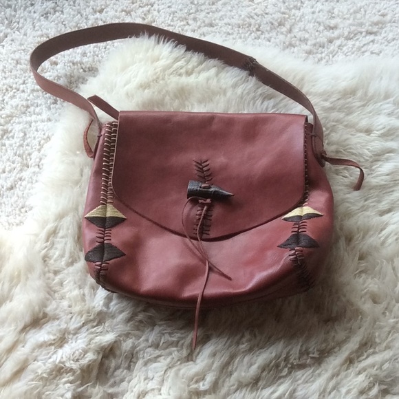 🍀 Lucky Brand 🍀 Authentic Leather Handbag - Picture 1 of 8